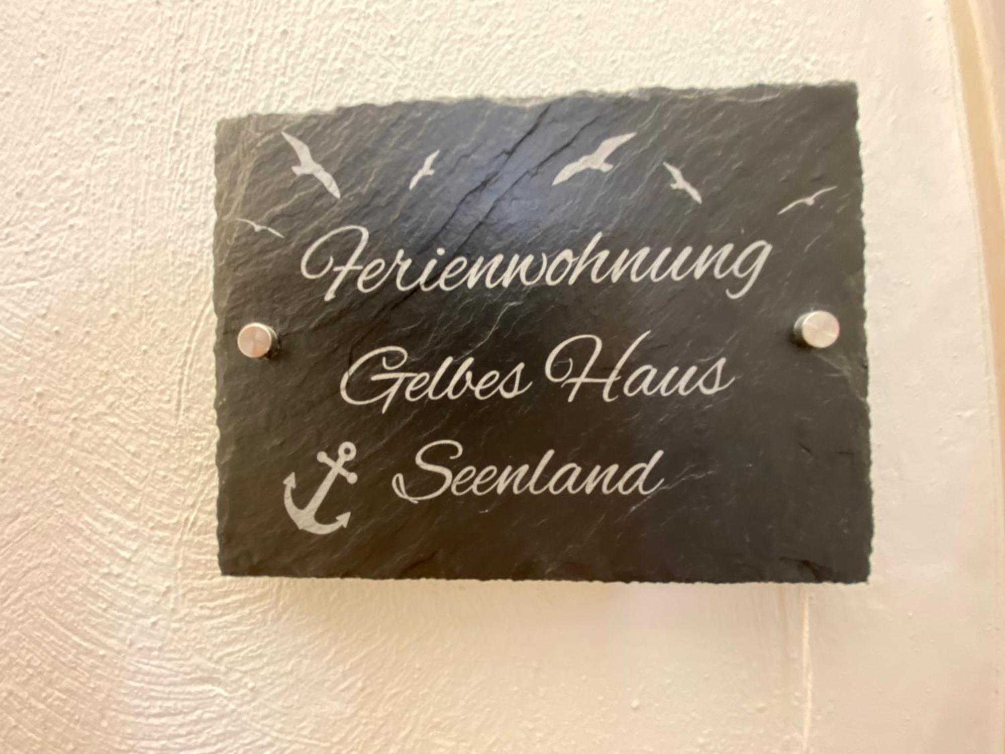 Gelbes Haus Seenland Ferienwohnungen Xl Elsterheide Exterior photo